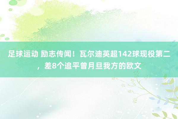 足球运动 励志传闻！瓦尔迪英超142球现役第二，差8个追平曾月旦我方的欧文