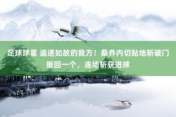 足球球星 追逐如故的我方！桑乔内切贴地斩破门扳回一个，连场斩获进球