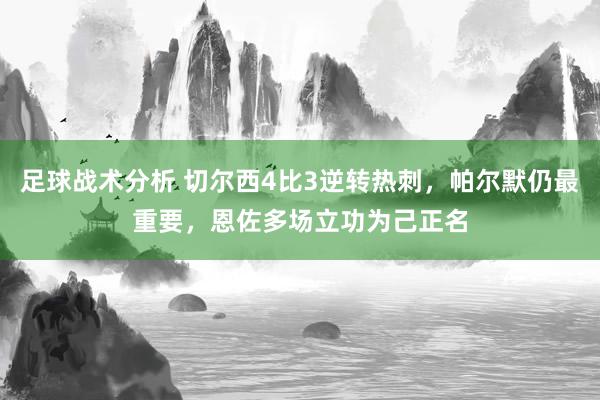 足球战术分析 切尔西4比3逆转热刺，帕尔默仍最重要，恩佐多场立功为己正名